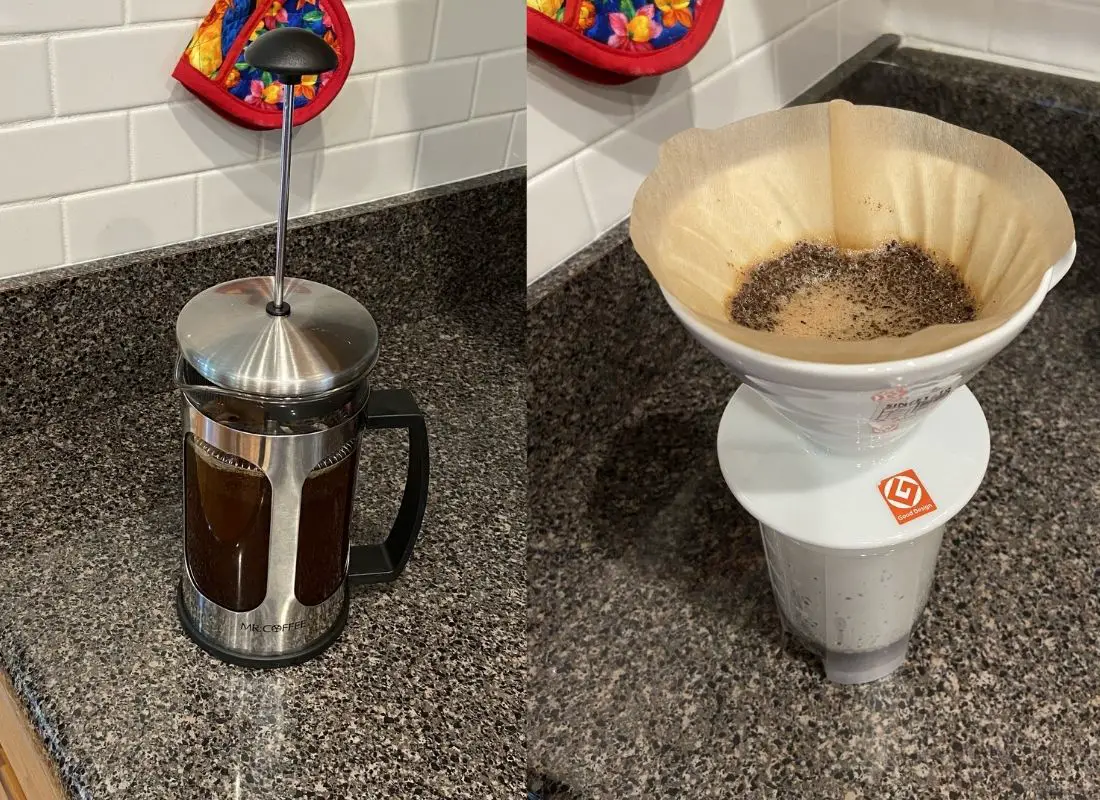 French Press and Pour over