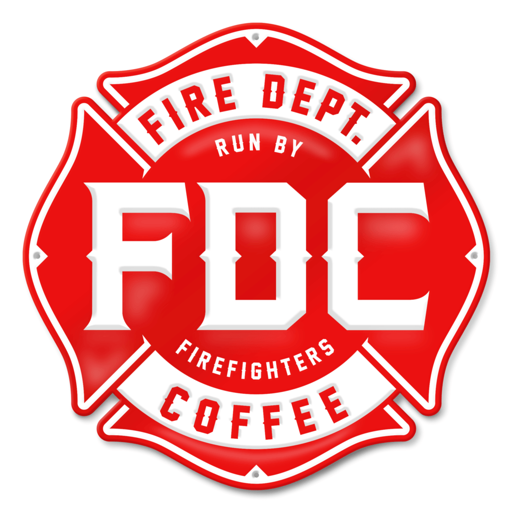 fire dept coffee logo